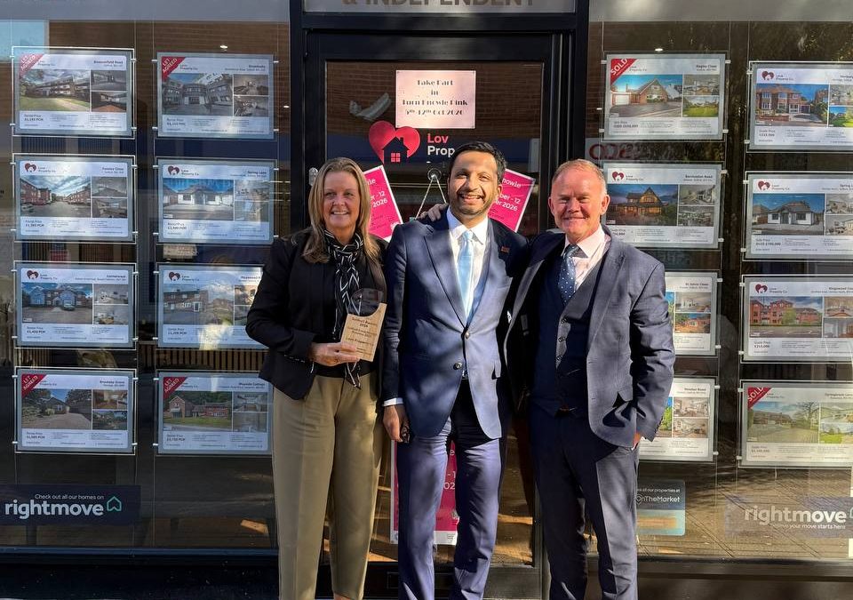 Saqib Bhatti MP Visits Love Property Co in Knowle to Celebrate Award Success